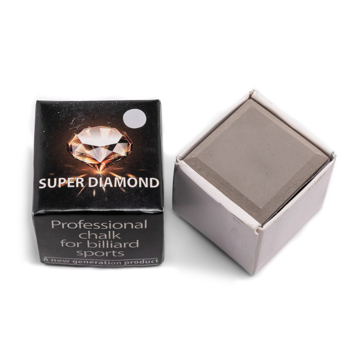 Мел для бильярда «SUPER DIAMOND» черный (1 шт.)