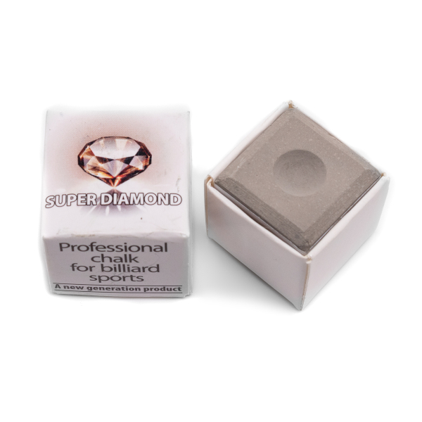 Мел для бильярда «SUPER DIAMOND» белый (1 шт.)