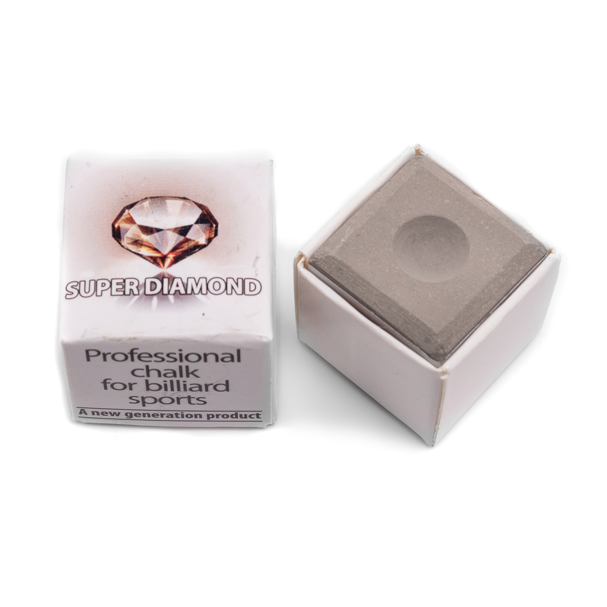 Крейда для більярду «SUPER DIAMOND» біла (1 шт.)